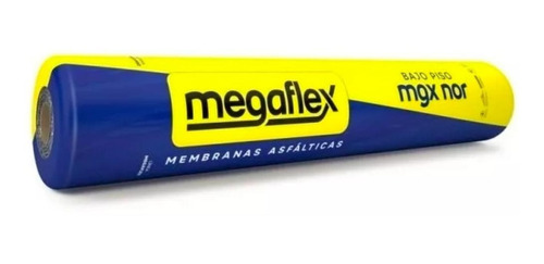 Membrana Asfaltica Megaflex Nor Sin Aluminio 40 Kg Bajo Carp