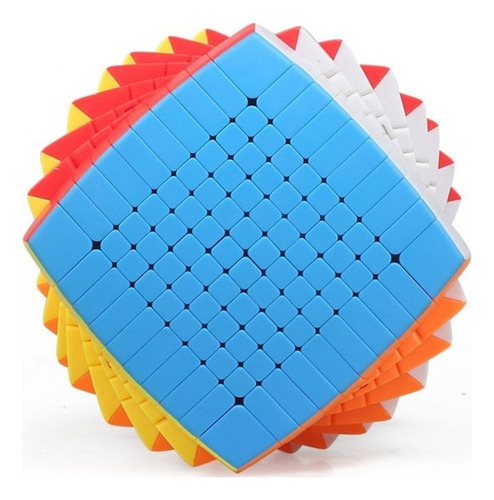 Cubo Mágico Shengshou Speed Cube 10x10, 85 Mm, Sin Pegatinas