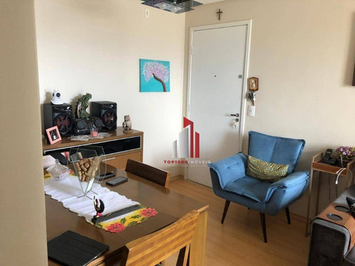 Apartamento Com 2 Dormitórios À Venda, 49 M² Por R$ 355.000,10 - Vila Siqueira (zona Norte) - São Paulo/sp - Ap0307