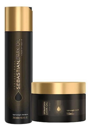 Kit Sebastian Dark Oil (shampoo E Máscara)