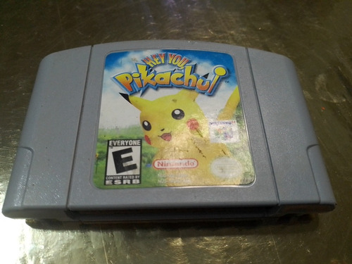 Hey Yo Pikachu! Para Nintendo 64.