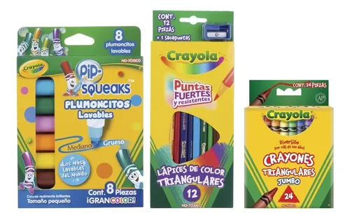 Kit Pre-escolar Crayola | MercadoLibre