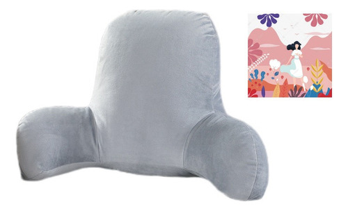 Almohada Para Respaldo De Sofá Con Cálido Cojín De Terciopel