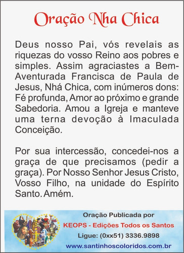 Milheiro Santinho Nha Chica 1000 Un