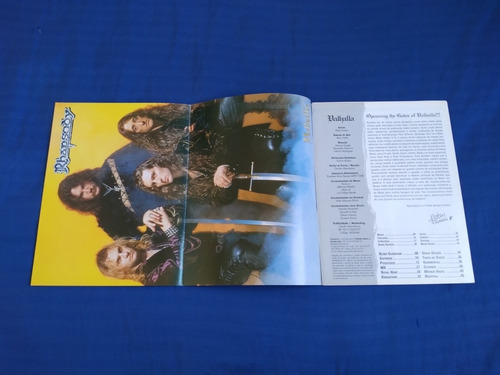 Revista Valhalla 4 - Blind Guardian, Savatage, Rhapsody