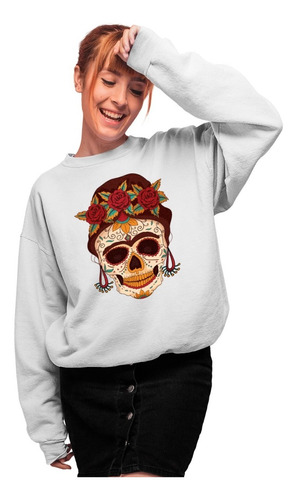 Sudadera Día De Muertos - Unisex - Halloween- Frida Kahlo