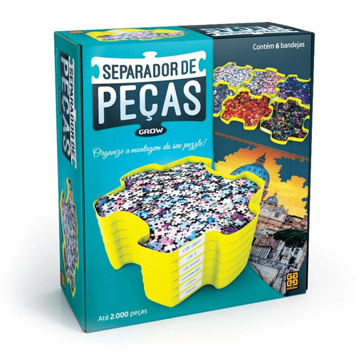 Separador De Peças Grow De Até 2000 Peças 6 Bandejas 02530