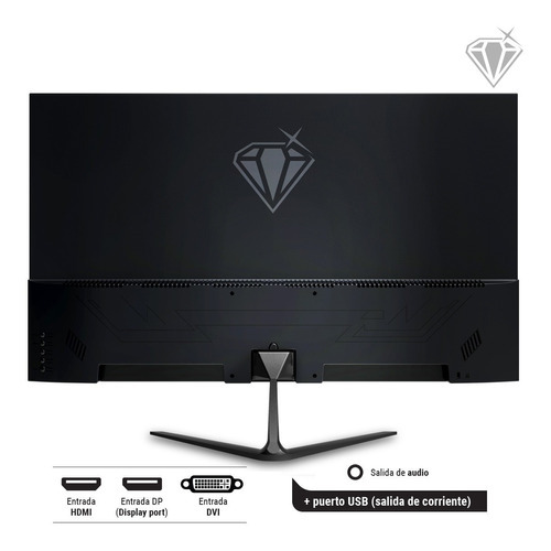 Monitor gamer Level Up 27-UP6580 led 27" negro 110V/220V