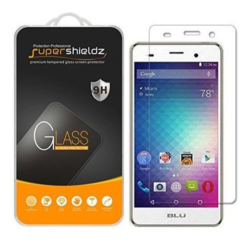 Protector De Pantalla De Vidrio Templado Blu Advance 5.0 Hd