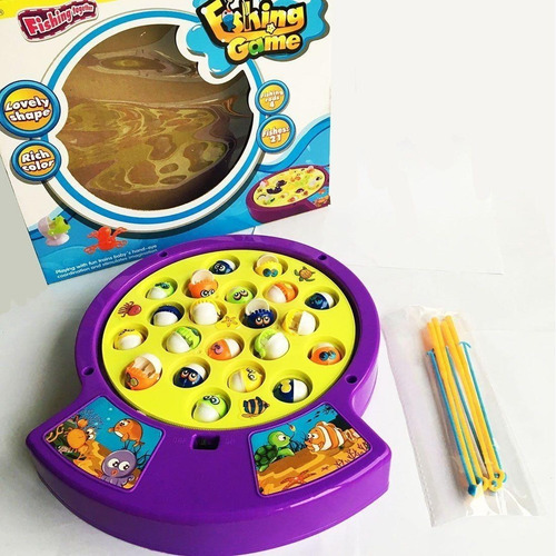 Juego Pesca Magic Con 21 Peces A Pila Fhing Game Tribilinbb