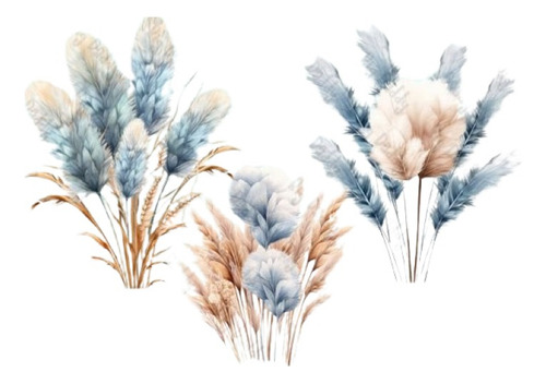 Imágenes Digitales Pastos Plantas Cortaderas Boho 84285029