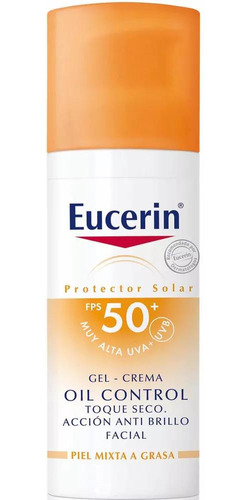 Protector Solar Eucerin Oil Control Toque Seco Fps50 50ml