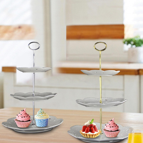 3 Manija Del Soporte De La Placa De La Torta Accesorios