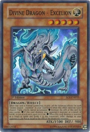 Dragón Divino - Excelion Super Raro Yugioh