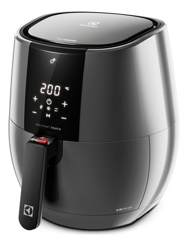 Freidora de aire Electrolux EAF20 de 3.2L color grafito 220V