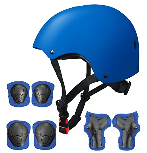 Niños Skateboard Bicicleta Helmet Pads Set