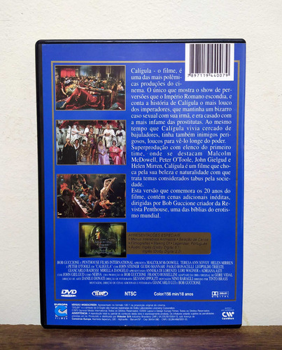 Filmes Clássicos Calígula + A Queda Do Império Romano 3 Dvds