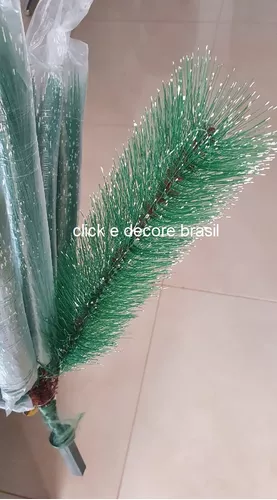 Árvore de Natal grande 150cm 138galho super cheia Luxo Verde Nevada Neve  promoção barata pé plástico