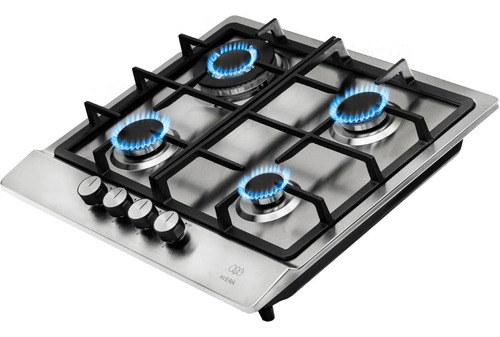 Avera Parrilla Gas Lp Empotrable Plateado