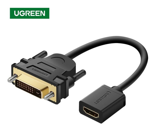 Adaptador Dvi 24+1 Macho A Hdmi Hembra Bidireccional Ugreen