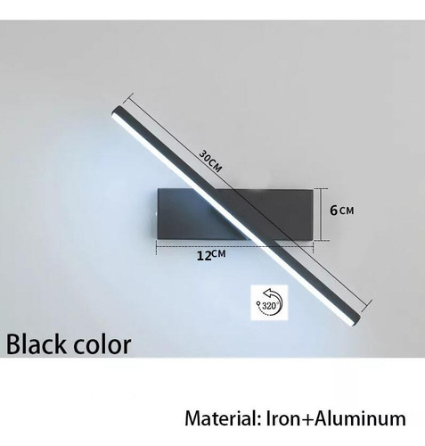 Aplique Led Minimalista Moderno, Sala De Estar, Dormitorio