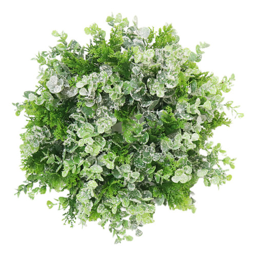 A Guirnalda Bohemia De Hojas De Eucalipto Para Decoración