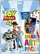 Livro Disney - Mega Art Pack - Toy Story 4