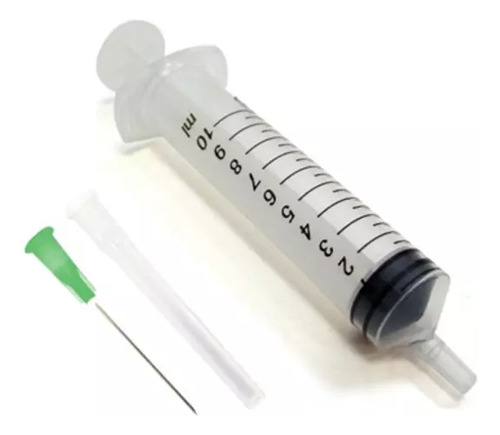 Jeringa Hipodermica Desechable Luer Slip 10ml 100 Unidades