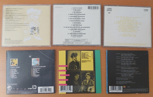 Lote Cd Calamaro, Miguel Mateos, Abuelos De La Nada, Virus