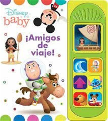 Amigos De Viaje Disney Baby 7 Botones - Disney Baby