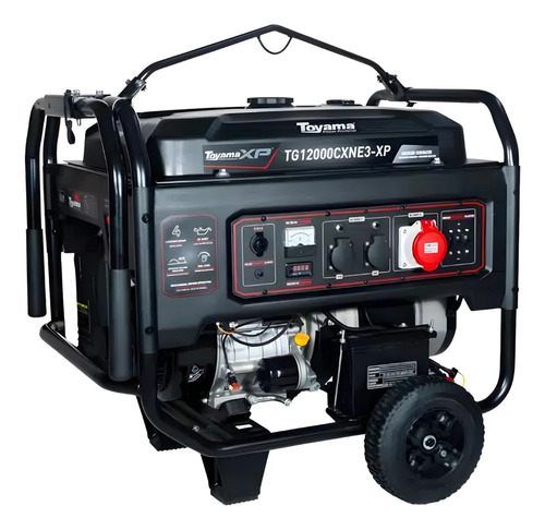 Gerador Gasolina 13,75kva Avr Tg12000cxne3-xp 380v Toyama