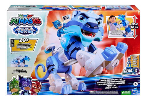 Pj Masks Animal Power Poder Cat Movimientos Motorizados