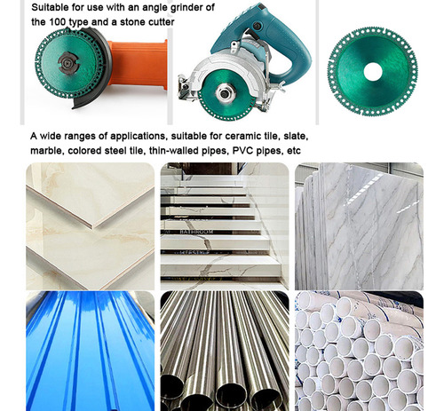 Disco De Corte, Corte De Diamante, Aço Multifuncional, Azule