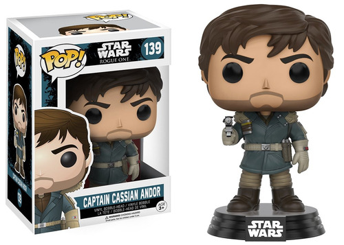 Funko Pop Star Wars: Capitán Cassian Andor