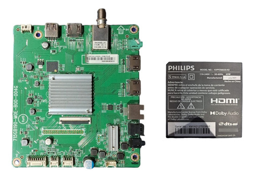 Televisor Philips 43pfd6825/43 Desarme (Usado)