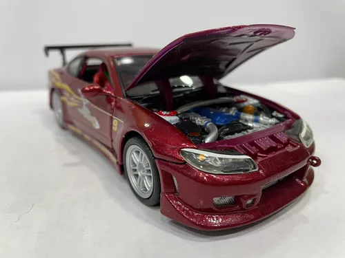 Carro Nissan Silvia S-15 2000 Reto Tokio Vinot A Escala 1 24