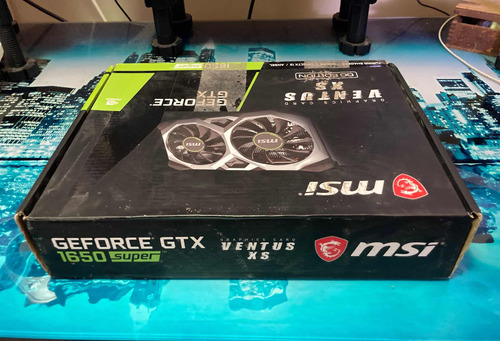 Placa De Video Gtx 1650 Súper 4gb Vram Geforce Ventus Xs Msi