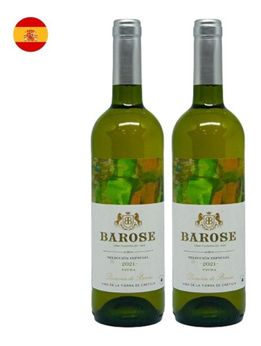 Kit 2 Vinhos Barose Seleccion Especial Viura Bco Espan 750ml