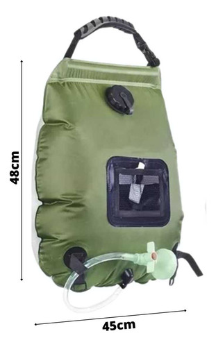 Ducha Bolsa De Baño Portátil Solar Camping 20l Calidad Buena