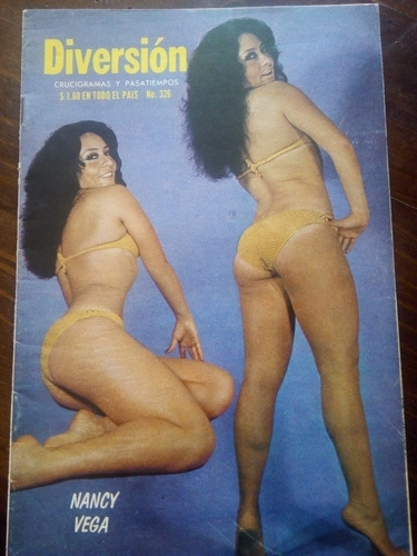 Nancy Vega Y Ana Luisa Peluffo En Revista Diversión Año-1974