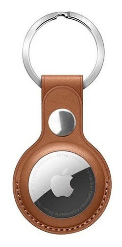 Imagen 1 de 1 de Puregear Airtag Leather Key Ring - Brown