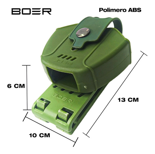 Imagen 6 de 10 de Funda Pistolera Glock Porta Cargador Silmple Porta Esposas