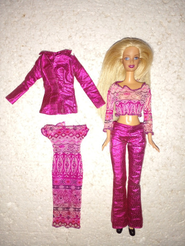 Barbie Con Su Ropa Original