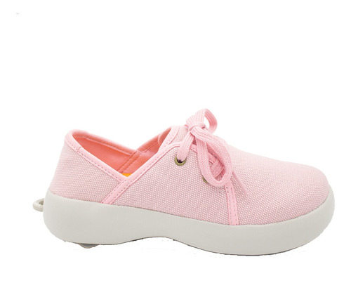 Championes Softscience Canvas De Dama Rosado