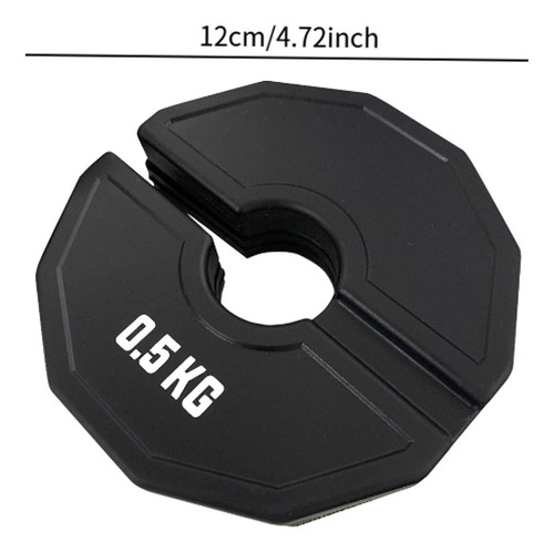 Placa De Peso Fraccional, Peso Mordido, Placa De 0,5 Kilos