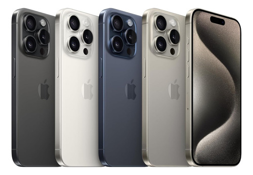 Apple Iphone 15 Pro 256 Gb (e-sim) At&t Grado A Negro (Reacondicionado)