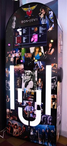 Rockola Fonola Digital Artesanal Bon Jovi
