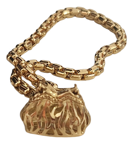 Pulseira Com Berloque Ouro 18k Amarelo.rosangela Lima Joias