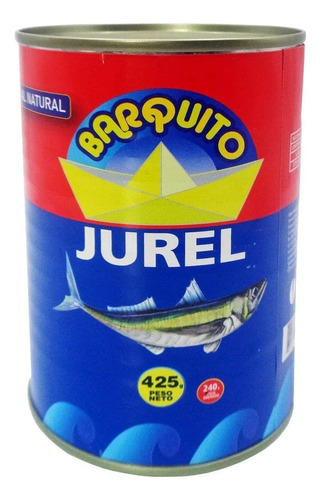 Jurel El Barquito 425 Gr X 12 Unidades