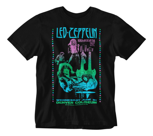 Camiseta Rock Led Zeppelin C1